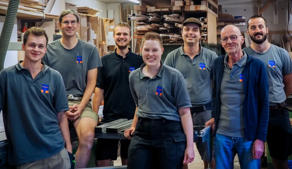 Link zur Schreinerei Birnbaumblau